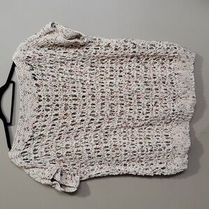 Hand knit top size small
